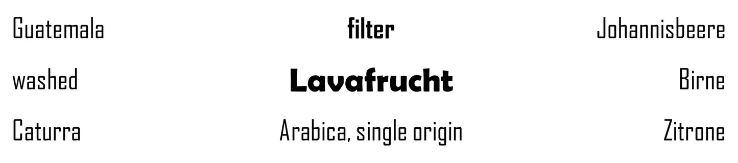 Lavafrucht